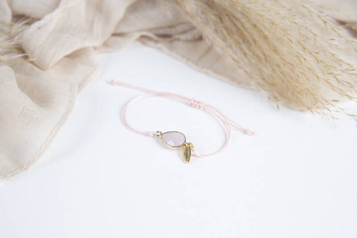 Verstelbare Armband Rozenkwarts