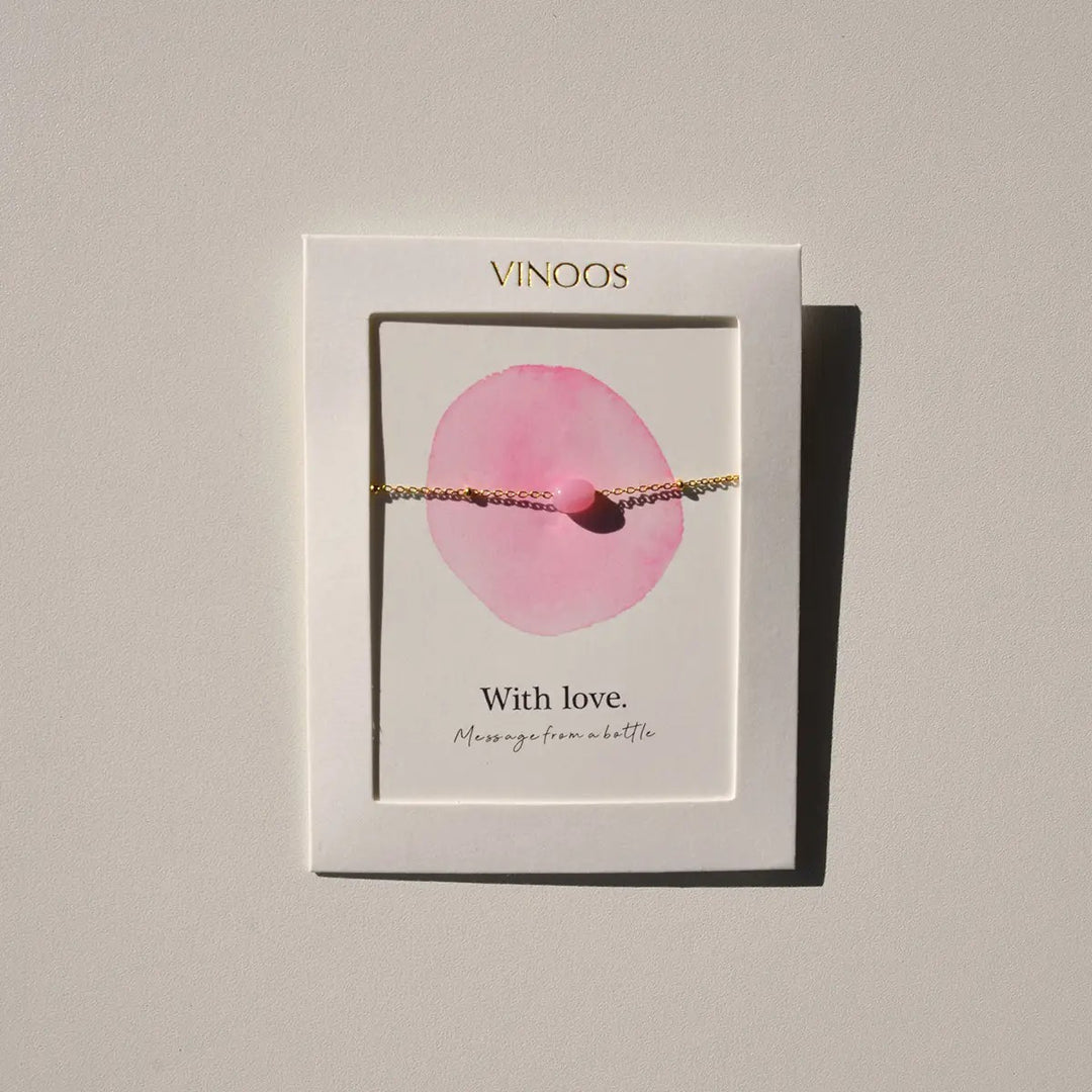 Vinoos Armband Pink Magarita With Love