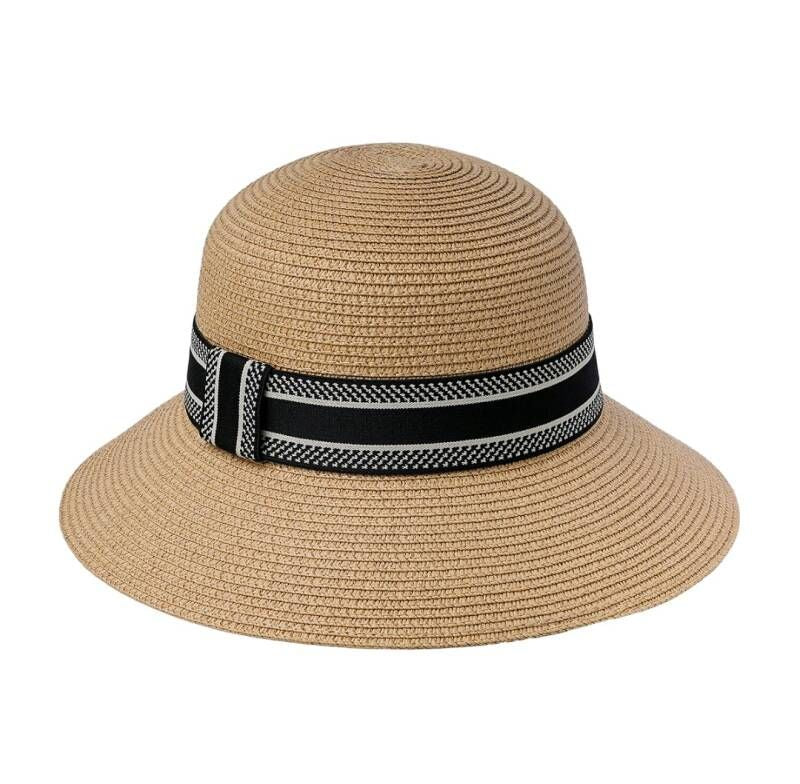 Zomerhoed Klassiek Bruin