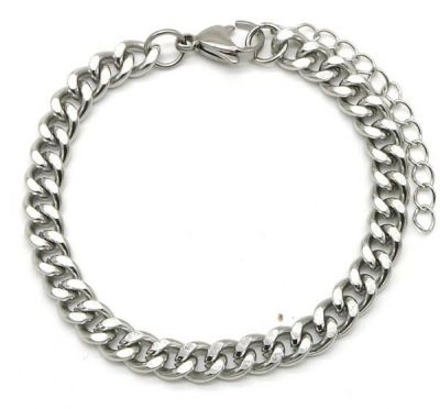 Armband Chunky Chain - Zilver