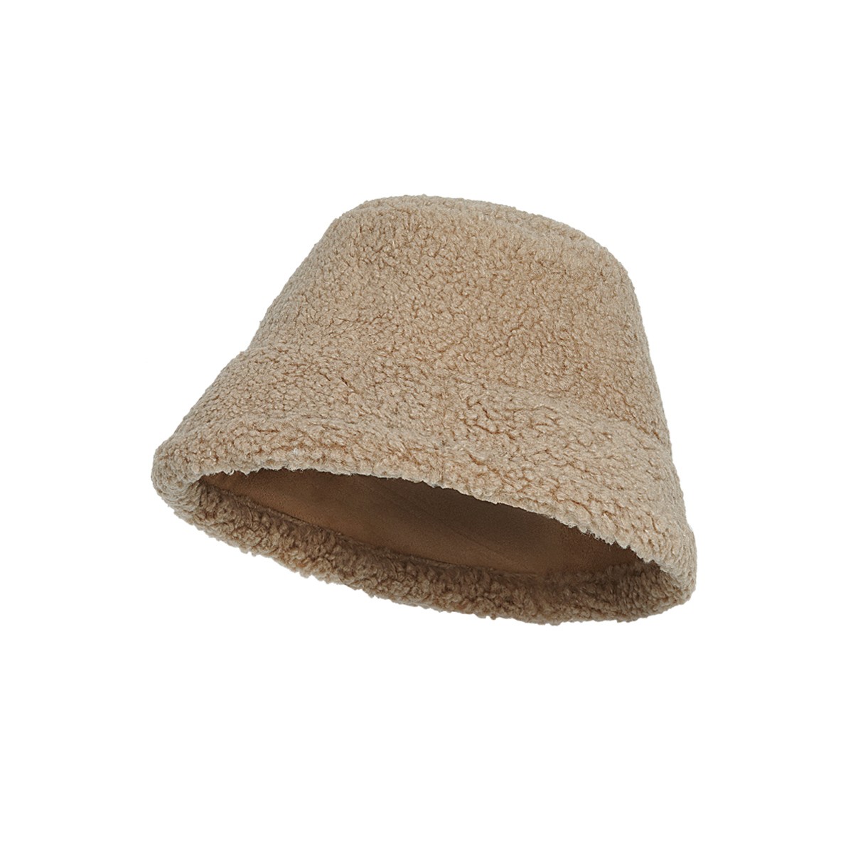 Bucket Hat Reversible Teddy - Beige
