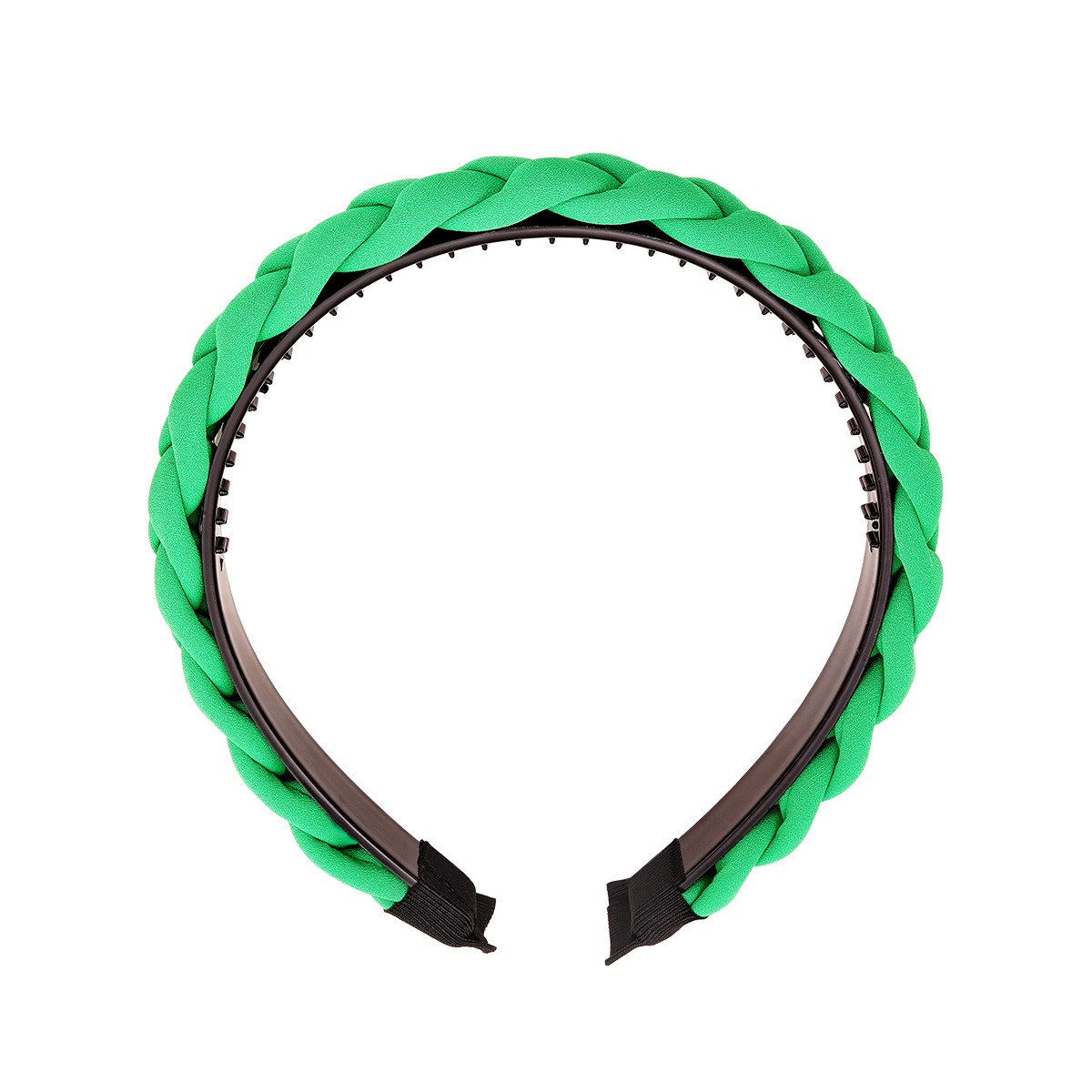 Haarband/Diadeem Gevlochten - Groen