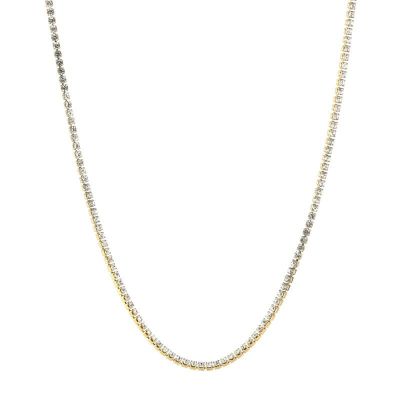 Ketting Strass - Wit