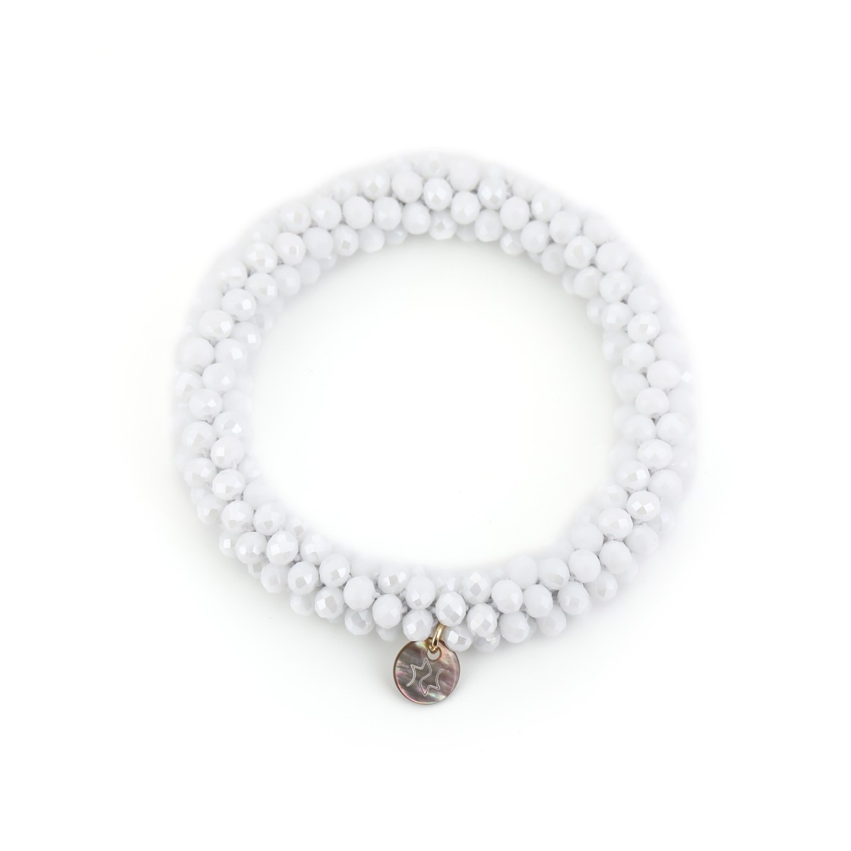 Armband Crystal - Wit
