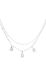 Dubbele Ketting Bedels Summer - Zilver