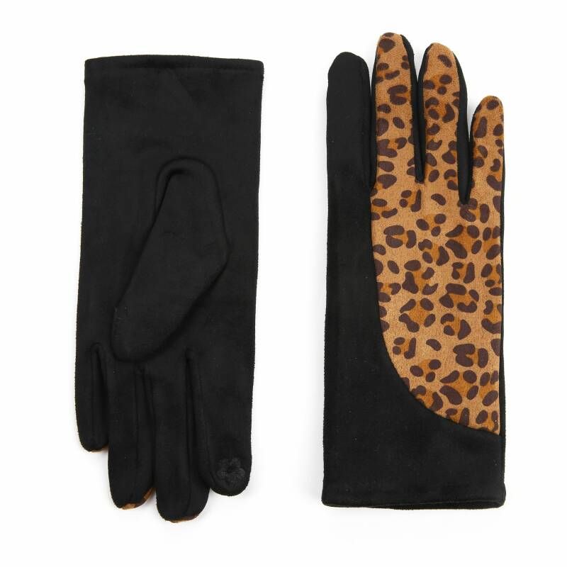 handschoenen cheetah duo zwart