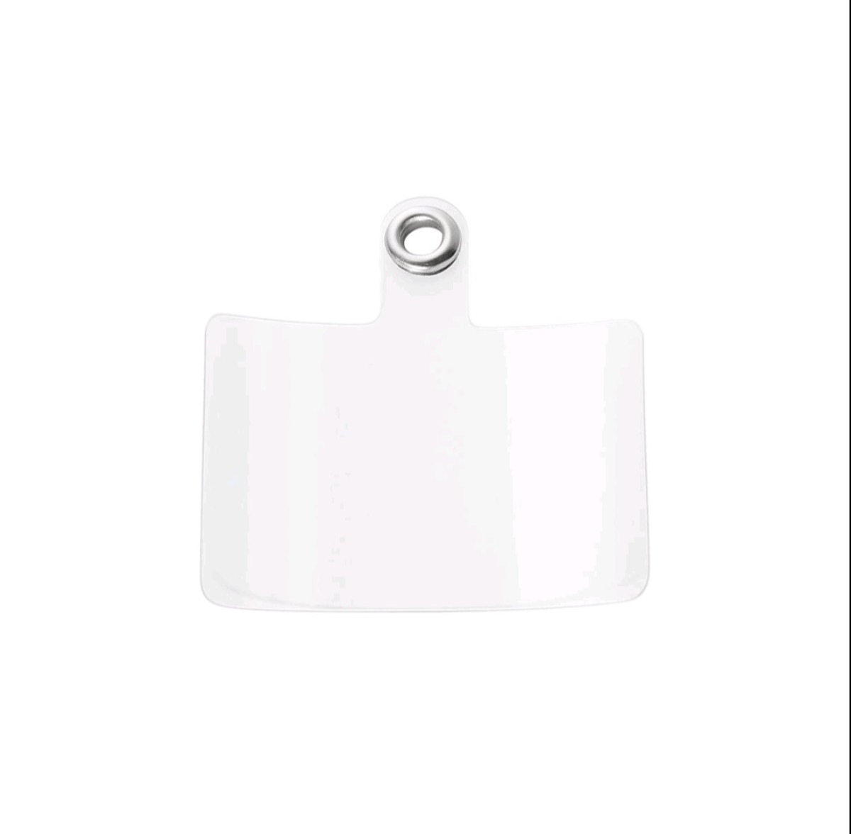 Insteekplaatje Transparant voor telefoonkoord/lanyard