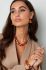 Ketting Statement Big - Oranje