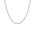 ketting twisted zilver 38cm