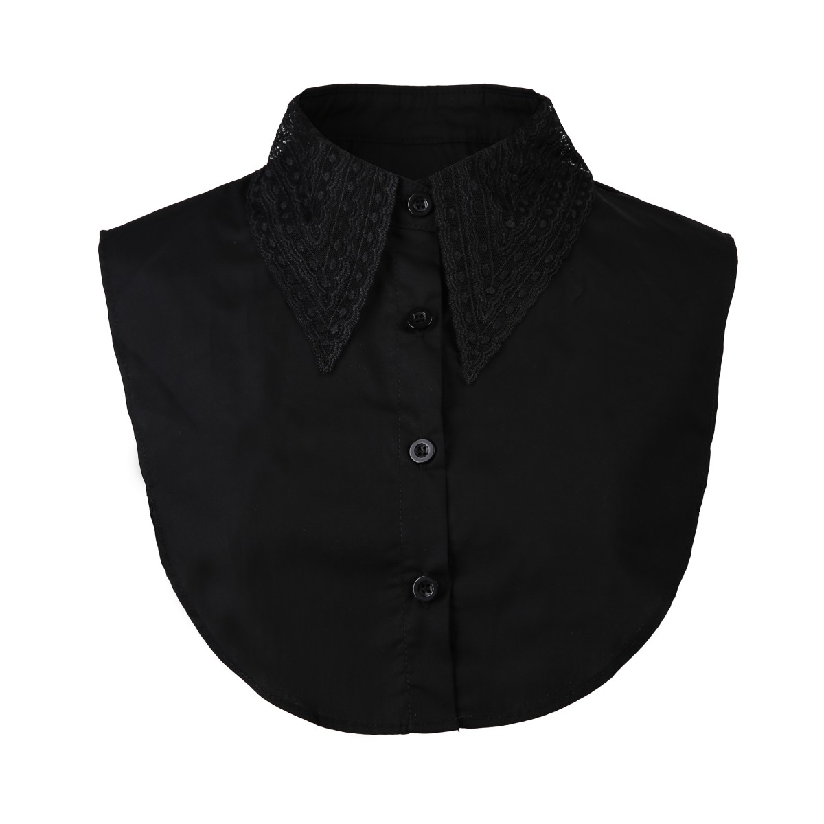 Kraagje Zwart - Luxury Punt