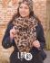 Lot83 Sjaal Nina Leopard - Taupe