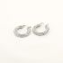 Oorbellen Glam Ring - Zilver
