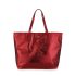 Shopper Nola - Metallic Bordeaux