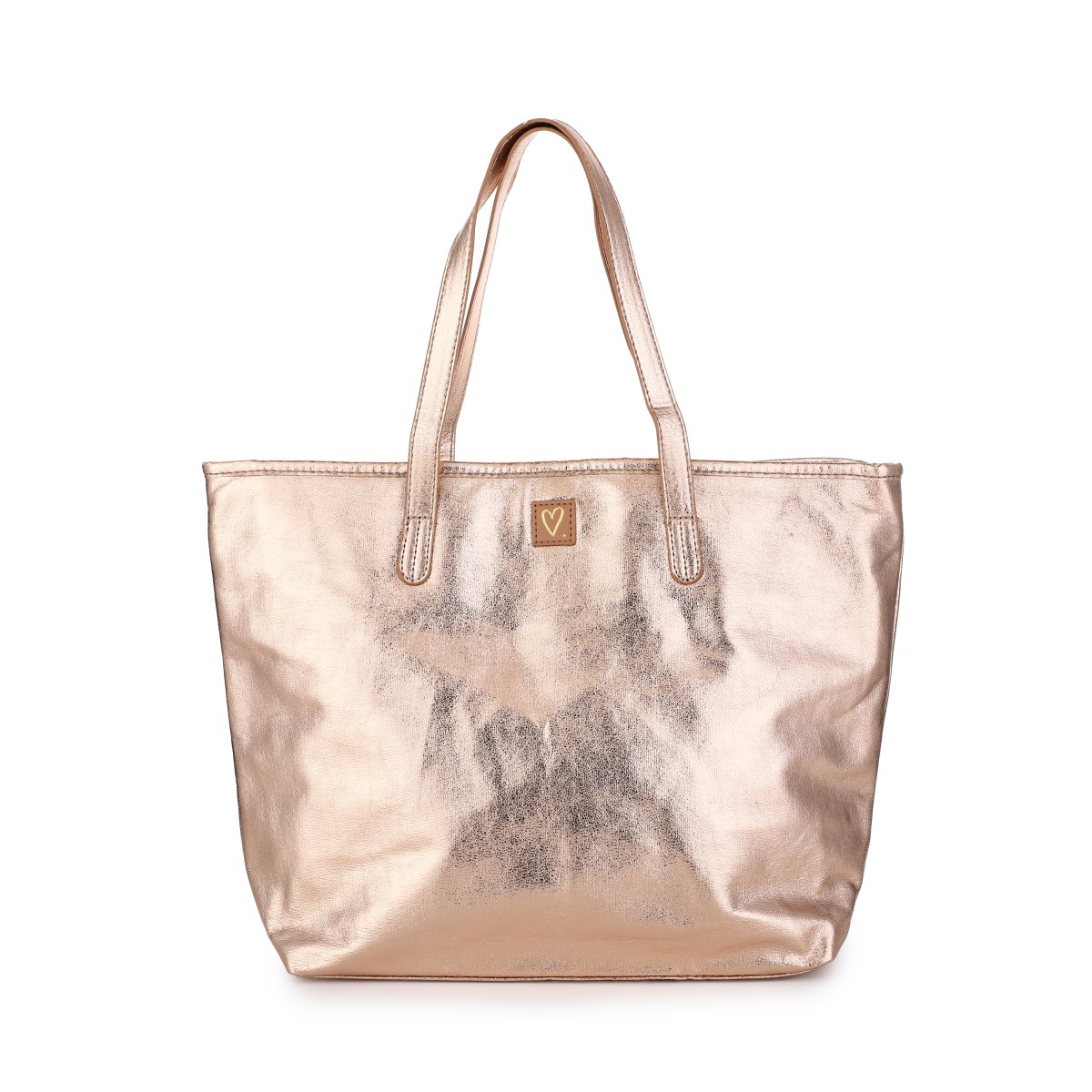 Shopper Nola - Metallic Champagne