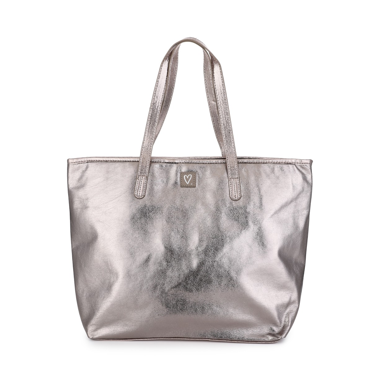 Shopper Nola - Metallic Grey