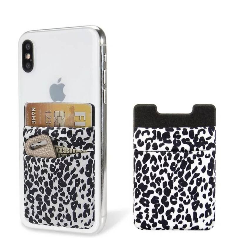 sticky wallet leopard