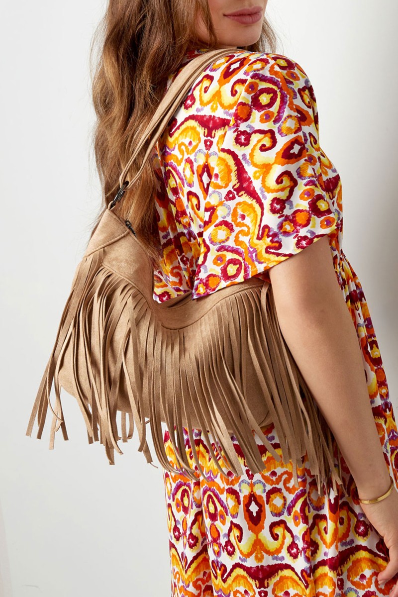 Tas Retro Fringe - Camel