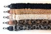 TelefoonkoordBagStrap Teddy - Panter Black